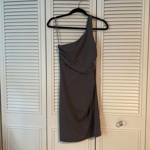 One shoulder dress